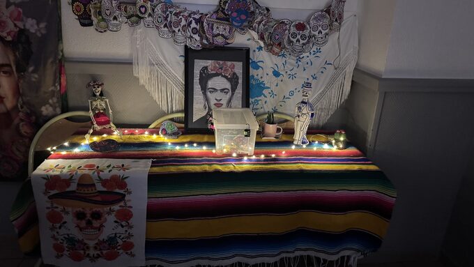 El altar de las ofrendas 